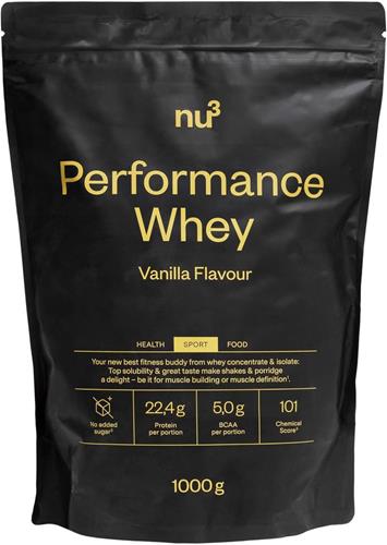 Bild von nu3 - Performance Whey Vanilla - 1000 g