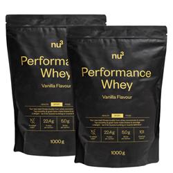 Bild von nu3 - Performance Whey Vanilla - 2x 1000 g