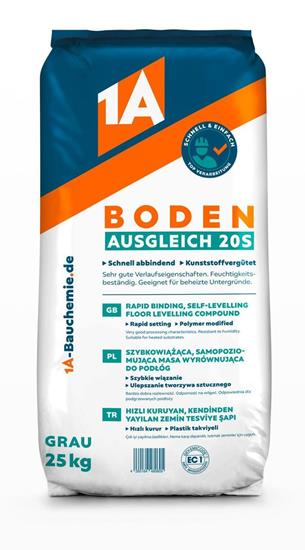 Bild von 1A Bodenausgleich 20S Bodenausgleichsmasse, Grau, 25kg