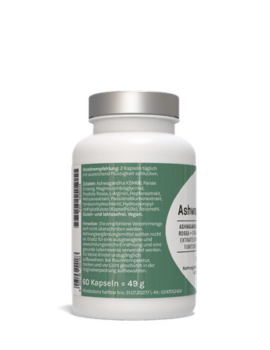 Bild von Astrid Twardy  - Ashwaganda Komplex - 3x 60 Kapseln