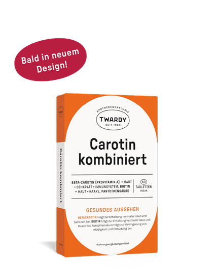 Bild von Astrid Twardy - Carotin kombiniert - 60 Tabletten