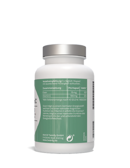 Bild von Astrid Twardy - Eisen-Vitamin C - 2x 60 Kapseln