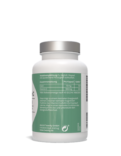 Bild von Astrid Twardy - Eisen-Vitamin C - 3x 60 Kapseln