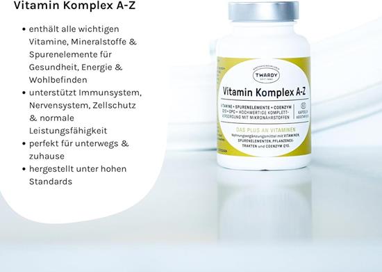 Bild von Astrid Twardy - Vitamin Komplex A-Z - 60 Kapseln