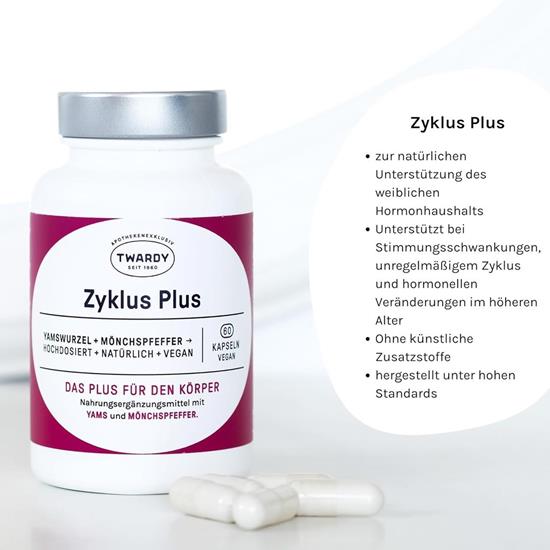 Bild von Astrid Twardy - Zyklus Plus - 3x60 Kapseln