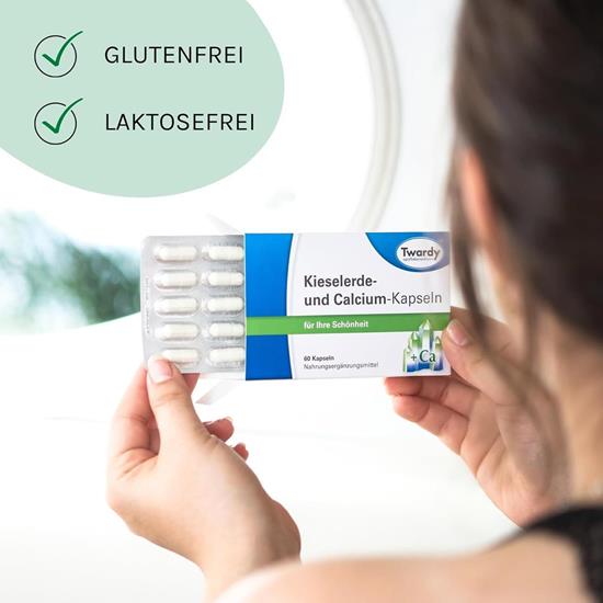 Bild von Astrid Twardy - Kieselerde und Calcium Kapseln - 2x60 Kapseln