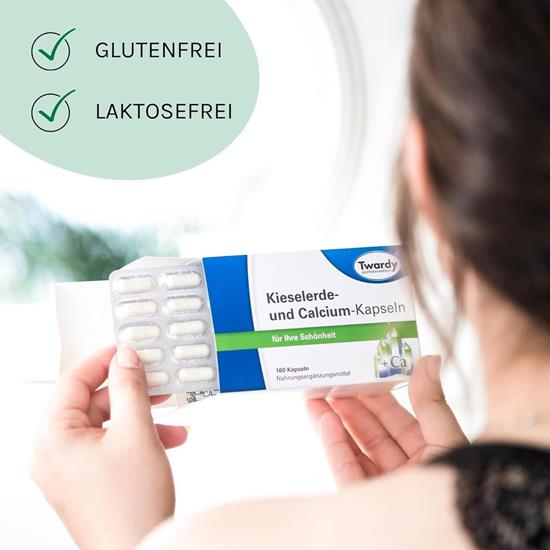 Bild von Astrid Twardy - Kieselerde und Calcium Kapseln - 160 Kapseln