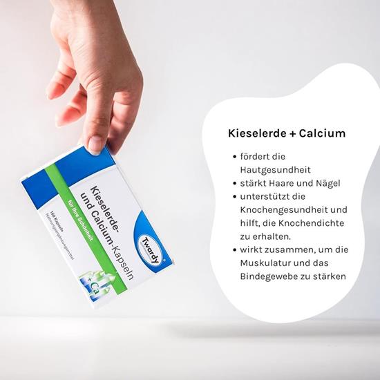 Bild von Astrid Twardy - Kieselerde und Calcium Kapseln - 2x160 Kapseln