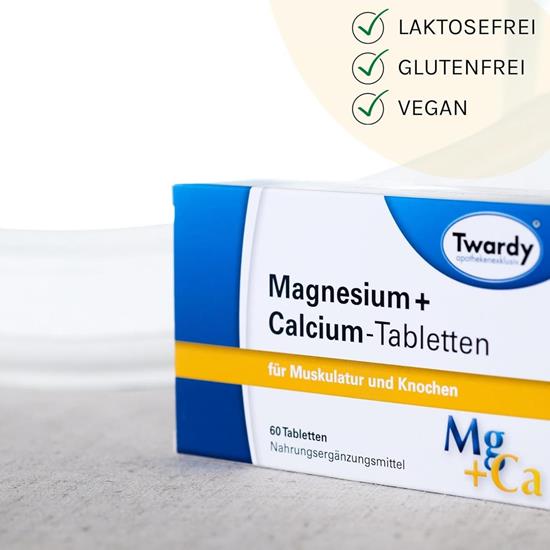 Bild von Astrid Twardy - Magnesium+Calcium - 60 Tabletten