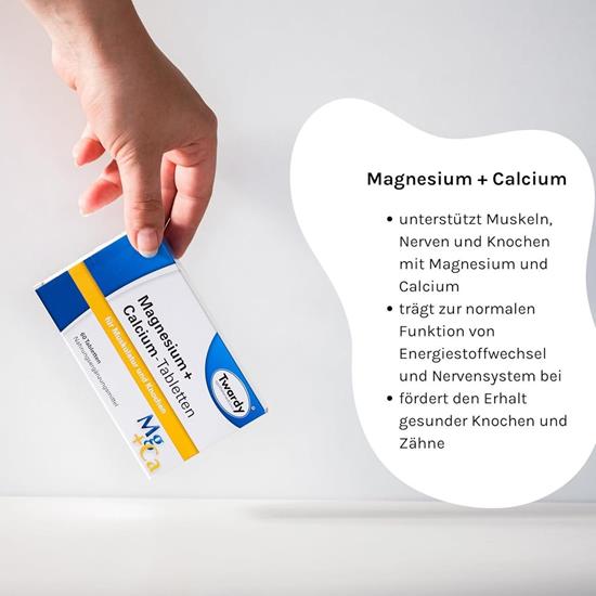 Bild von Astrid Twardy - Magnesium+Calcium - 2x 60 Tabletten