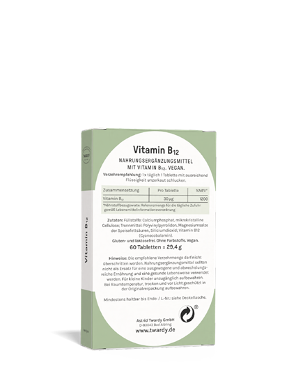 Bild von Astrid Twrady - Vitamin B12 - 60 Tabletten