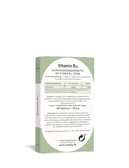 Bild von Astrid Twrady - Vitamin B12 - 2x 60 Tabletten