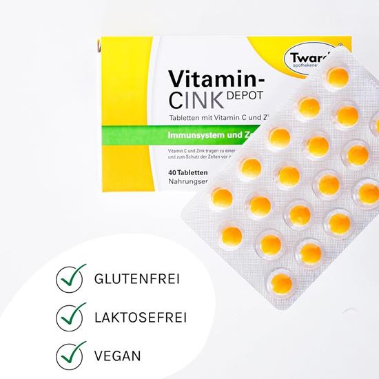 Bild von Astrid Twardy - Vitamin CINK Depot Tabletten - 2x 40 Kapseln