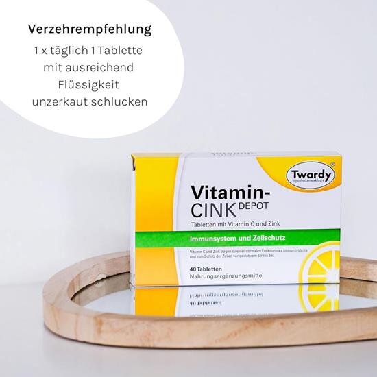 Bild von Astrid Twardy - Vitamin CINK Depot Tabletten - 2x 40 Kapseln