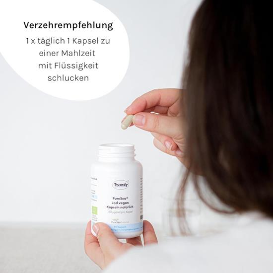 Bild von Astrid Twardy - Pure Sea Jod vegan Kapseln - 90 Kapseln