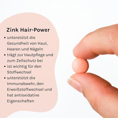 Bild von Astrid Twardy - Zink Hair-Power - 3x  60 Tabletten