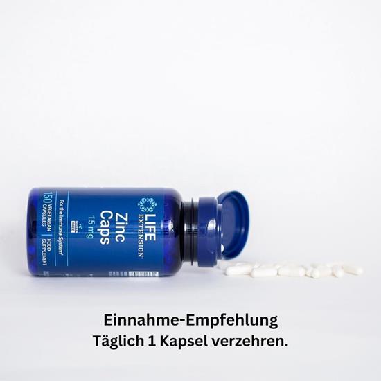 Bild von Life Extension - Zink 15 mg - 2x 150 Kapseln