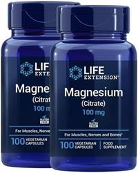 Bild von Life Extension - Magnesium (Citrate) - 2x 100 Kapseln