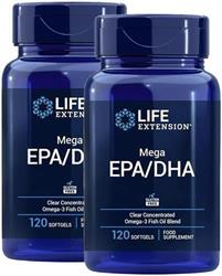 Bild von Life Extension - Mega EPA/DHA - 2x 120 Weichkapseln