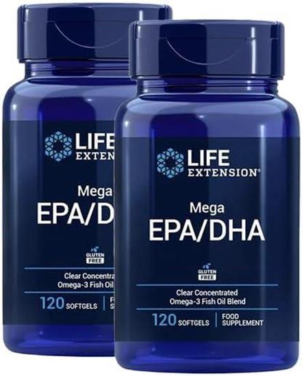 Bild von Life Extension - Mega EPA/DHA - 2x 120 Weichkapseln