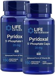 Bild von Life Extension - Pyridoxal 5'-Phosphate 20 mg -  2x 150 Vegetarische Kapseln