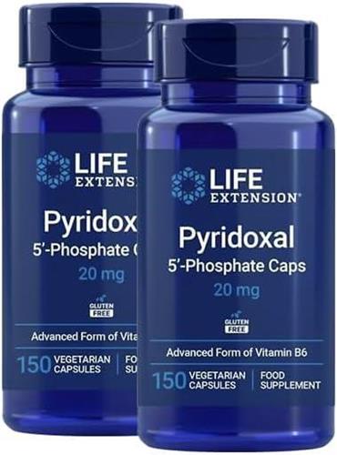 Bild von Life Extension - Pyridoxal 5'-Phosphate 20 mg -  2x 150 Vegetarische Kapseln