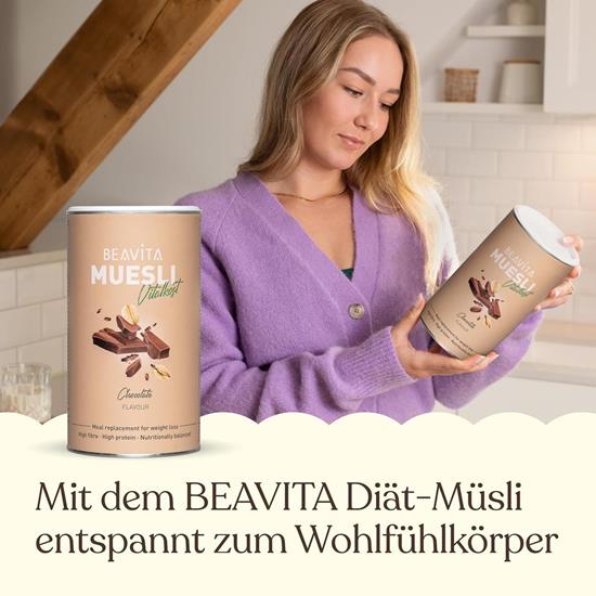 Bild von BEAVITA Vitalkost Diät- Müsli, Schoko, 2x 500g