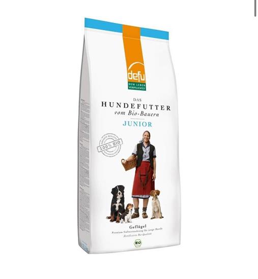 Bild von defu Hundefutter Junior Bio Geflügel 12,5kg