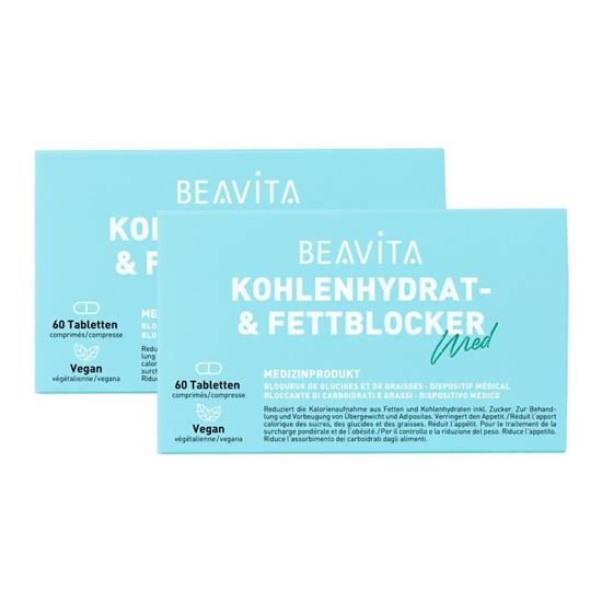 Bild von BEAVITA - Kohlenhydrat- & Fettblocker - 2x 60 Kapseln