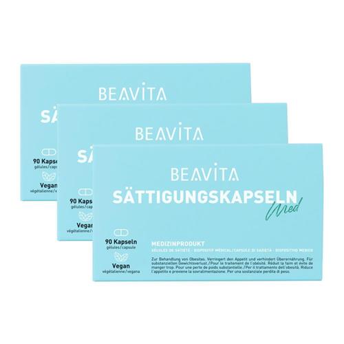 Bild von BEAVITA - Sättigungskapseln - 3x 90 Kapseln