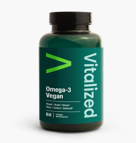 Bild von VITALIZED - Omega-3 Vegan, 60 softgels