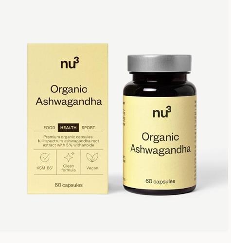 Bild von nu3 Bio Ashwagandha - 60 Kapseln