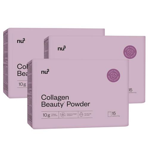 Bild von nu3 Collagen Beauty Powder - 3x 15 Beutel