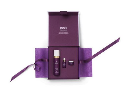 Bild von Pharmos Natur Repair & Glow – Geschenkset, Pflegeritual mit Enzyme Peeling Maske Hyaluron Serum und Repair Balm, sanfte Pflege für trockene und empfindliche Haut, Wellness Spa zuhause