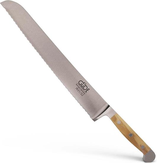 Bild von Güde Brotmesser ALPHA OLIVE - Doppelkropf - 32cm Klinge