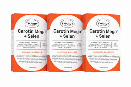 Bild von Astrid -Twardy - Carotin Mega +Selen-Kapseln - 3x60 Kapseln