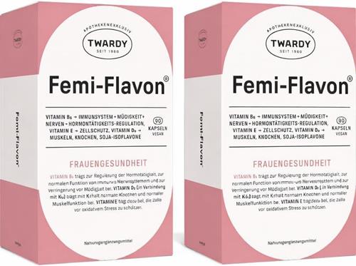 Bild von Astrid Twardy - Femi-Flavon vegan -2x  90 Kapseln