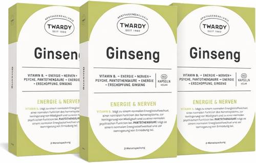 Bild von Astrid Twardy - Ginseng Kapseln - 3x60 Kapseln