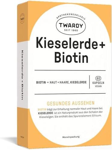Bild von Astrid Twardy - Kieselerde+Biotin-Kapseln vegan - 60 Kapseln