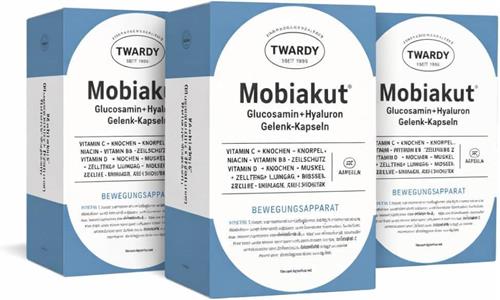 Bild von Astrid Twardy - Mobiakut® Glucosamin & Hyaluron Gelenk-Kapseln - 3x 90 Kapseln
