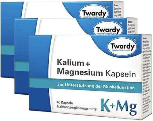 Bild von Astrid Twardy - Kalium + Magnesium 3x 60 Kapseln