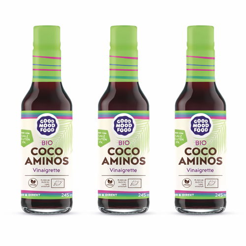 Bild von GoodMoodFood - Bio Coco Aminos Vinaigrette - 3x245 ml