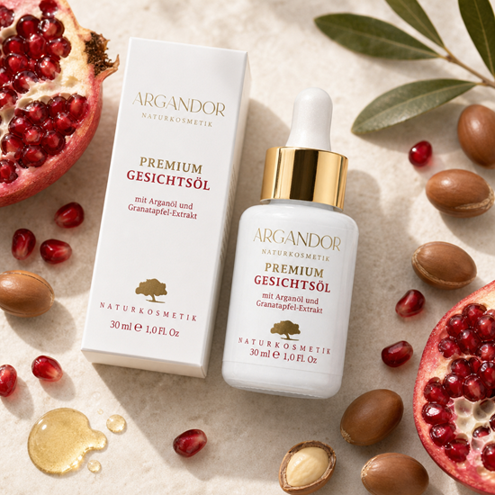 Picture of ARGAND'OR - Premium Gesichtsöl mit Bio-Granatapfel-Extrakt - 30ml