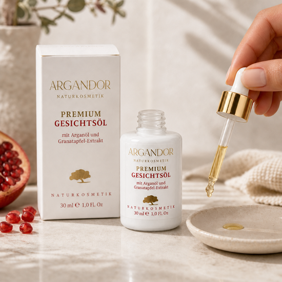 Picture of ARGAND'OR - Premium Gesichtsöl mit Bio-Granatapfel-Extrakt - 30ml