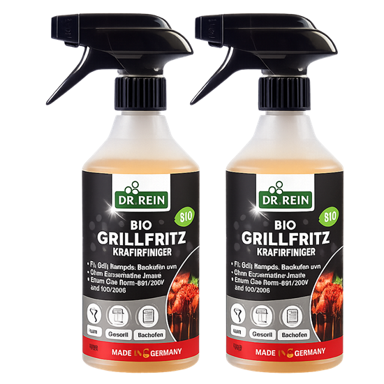 Bild von Dr. Rein - BIO Grillfritz Kraftreiniger Grill- und Backofenreiniger 2x500ml