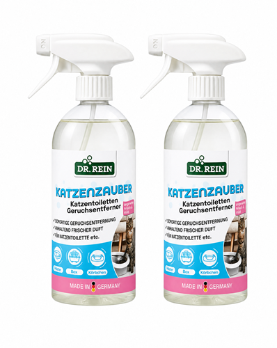 Bild von Dr. Rein - Katzenzauber Katzentoiletten Geruchsentferner 2x 500ml